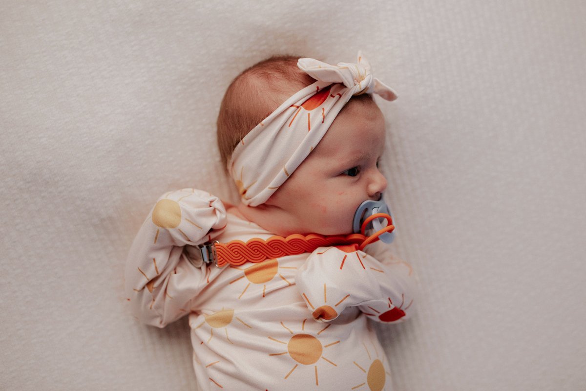 Three Little Tots Sunshine Knotted Headband - 