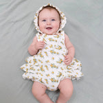 Sunshine Roses - Ruffle Sunsuit - Baby & Toddler Clothing, Skin, Textile, Child, Infant | Everetts Place