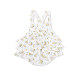 Angel Dear Sunshine Roses - Ruffle Sunsuit - 
