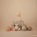 Mushie Sunshine Suction Spinner Toy for Kids with Food Grade Silicone - Everetts Place Boutique - 