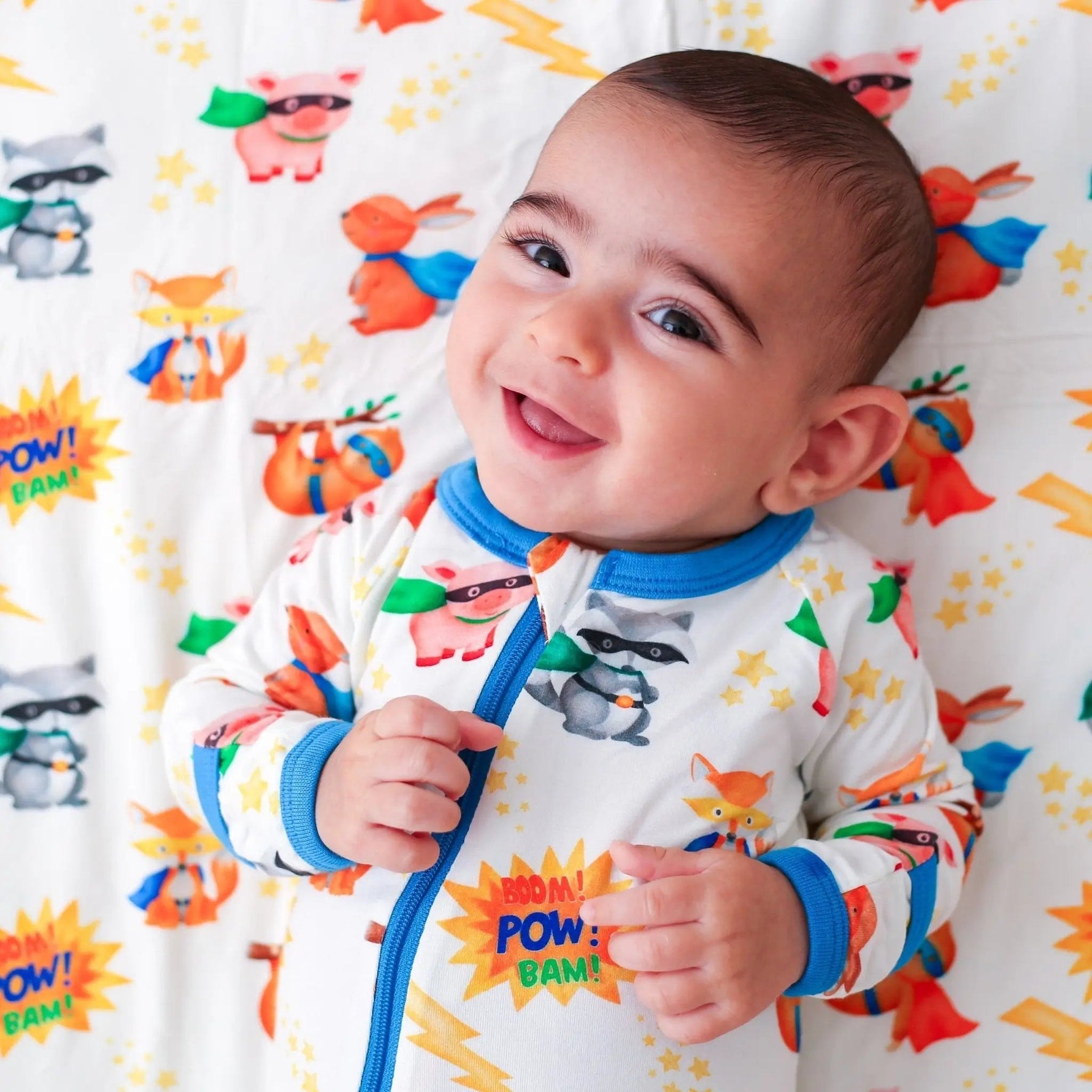 Bestaroo Super Sleepy Heroes Footie - 