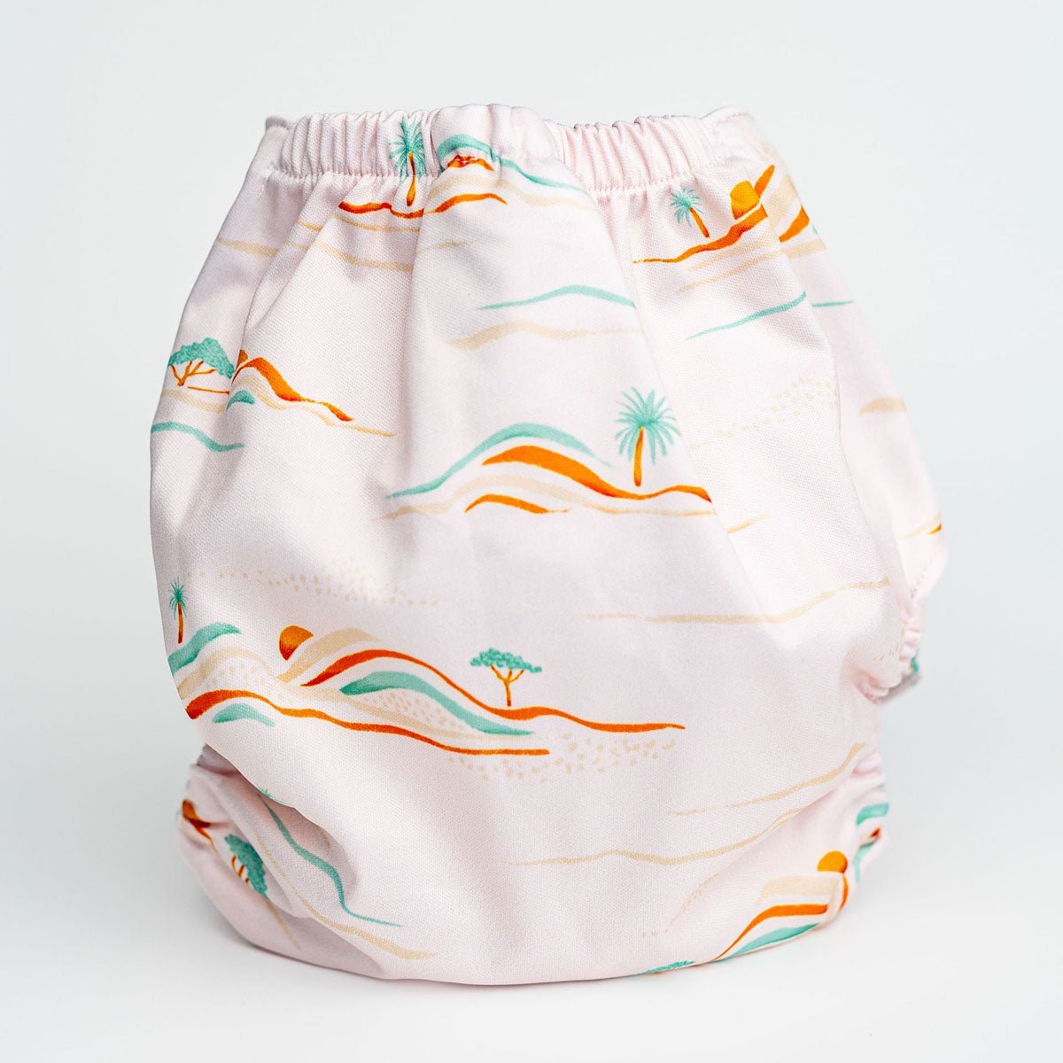 Nature: Essentials Pocket Cloth Diaper with Athletic Wicking Jersey, Grows with your Baby - Everetts Place Boutique - Pocket Diaper