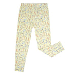 Sweet Bamboo Surfboard Waves Big Kid Pajama Short Sleeve Set for All Seasons Comfort - 