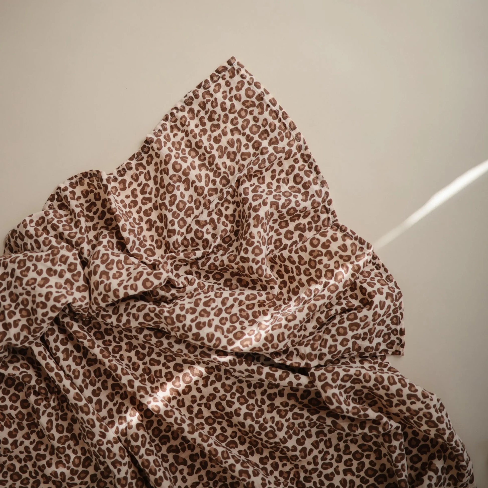 Organic Cotton Muslin Swaddle Blanket for Baby Cuddling and Nursing Mushie