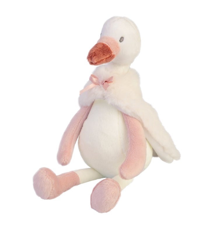 Swan Swizzle no. 2 by Happy Horse - Toy, Pink, Plush, Stuffed toy, Animal Figure | Everetts Place