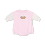 Angel Dear Sweatshirt Bubble Newcomer of the Year with Football Applique - 