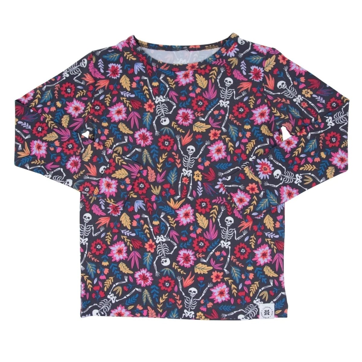 Sweet Bamboo Sweet Bamboo Halloween Pajama Set with Spooky Prints for Big Kids - 