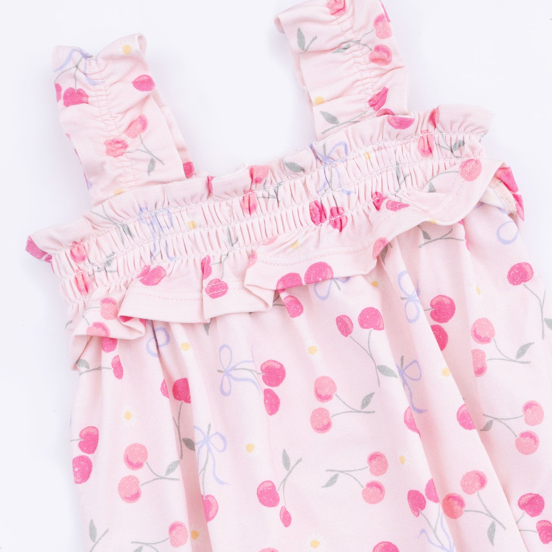Angel Dear Sweet Bow Cherries - Ruffly Strap Bubble & Sun HatEveretts Place