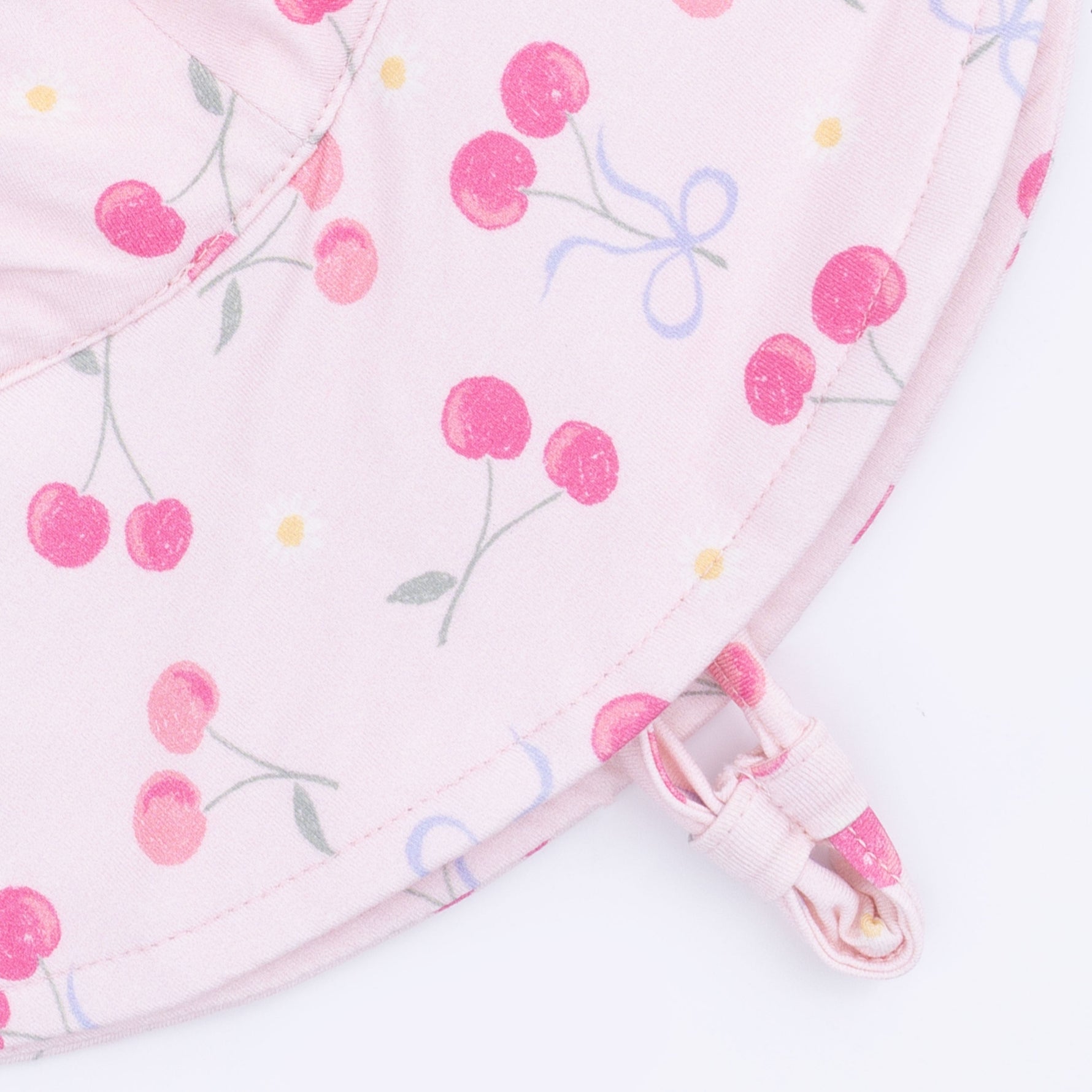 Angel Dear Sweet Bow Cherries - Ruffly Strap Bubble & Sun HatEveretts Place