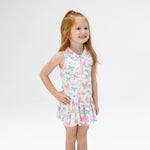 Angel Dear Sweet Bows - Polo Tennis Dress with Cartwheel Short - 