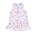 Angel Dear Sweet Bows - Polo Tennis Dress with Cartwheel Short - 