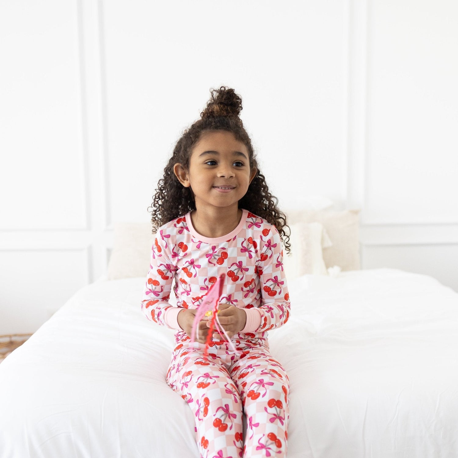 Sweet Cherry Love Toddler PJs