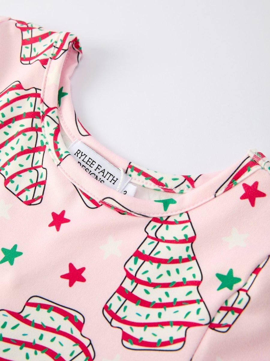 Rylee Faith Designs Sweet Christmas Vibes Tree Dress by Rylee Faith Designs - Everetts Place Boutique - 