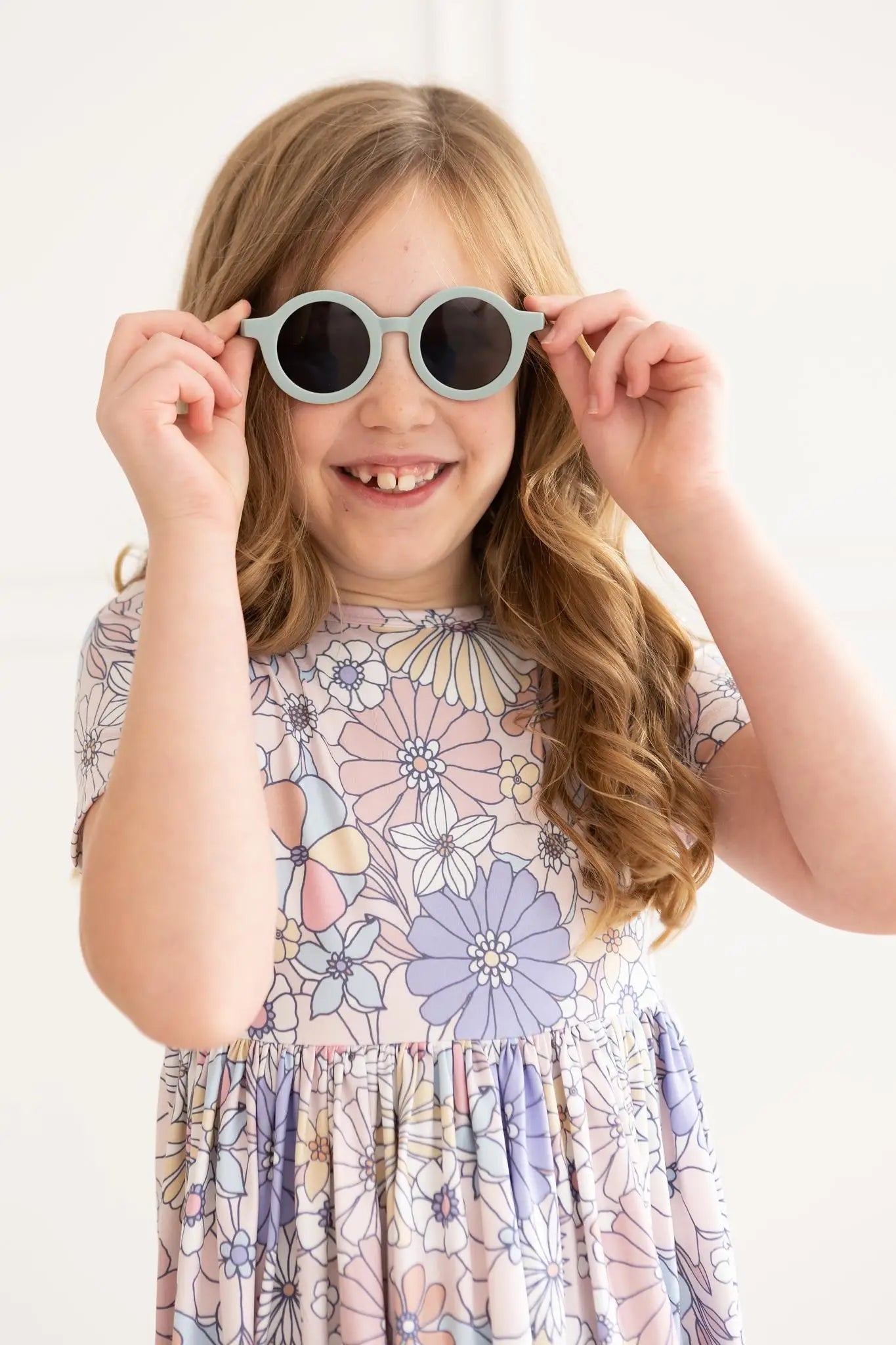 Mila & Rose ® Sweet Escape Floral S/S Pocket Twirl Dress - 
