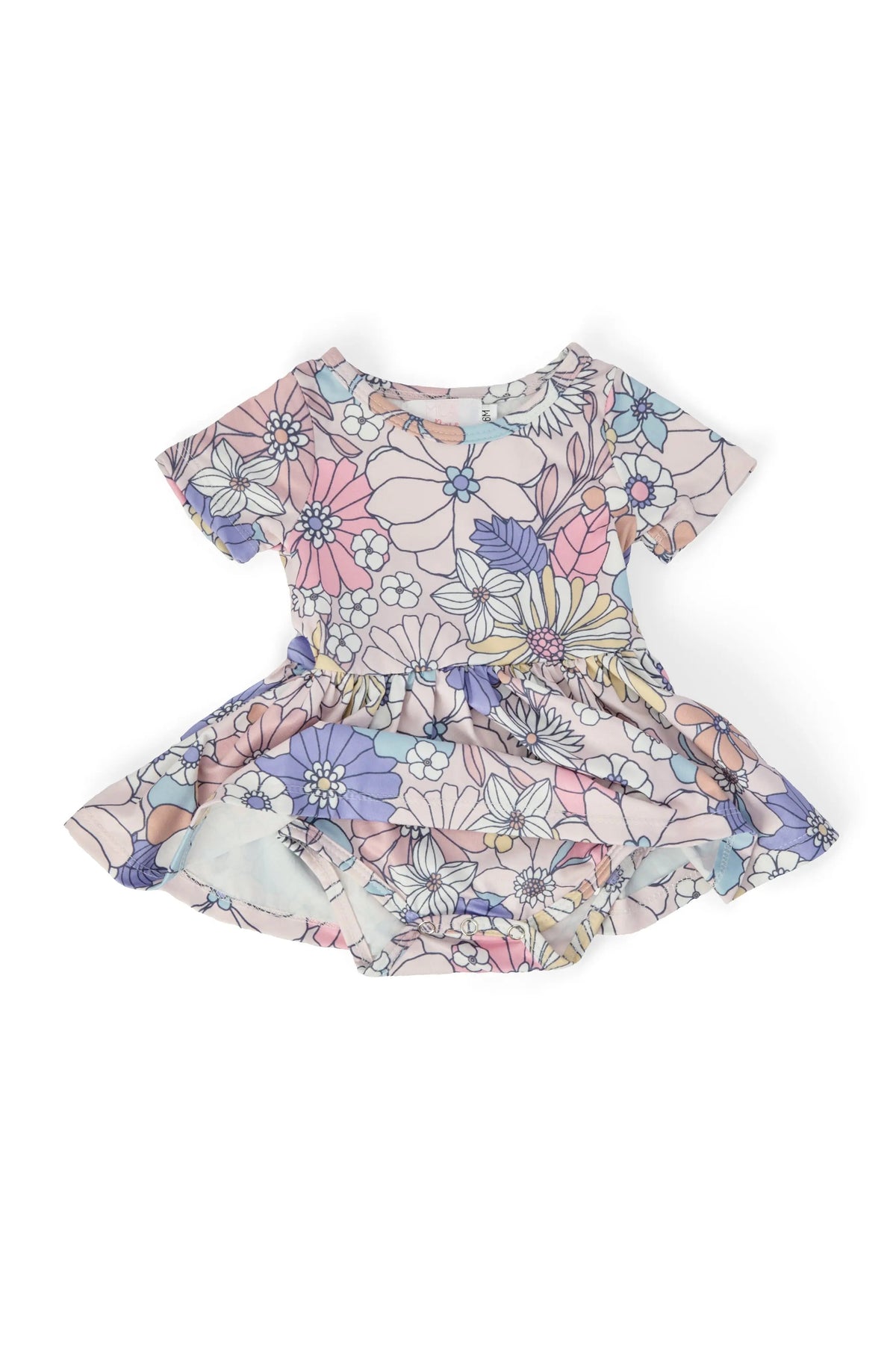 Mila & Rose ® Sweet Escape S/S Twirl Bodysuit - 