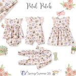 Tesa Babe Sweet Garden Skirted Bodysuit – Bamboo Baby Outfit - 