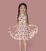 DREAM BIG LITTLE CO SWEET PEA SUSHI DREAM RUFFLE DRESSEveretts Place