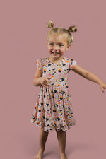 DREAM BIG LITTLE CO SWEET PEA SUSHI DREAM RUFFLE DRESSEveretts Place
