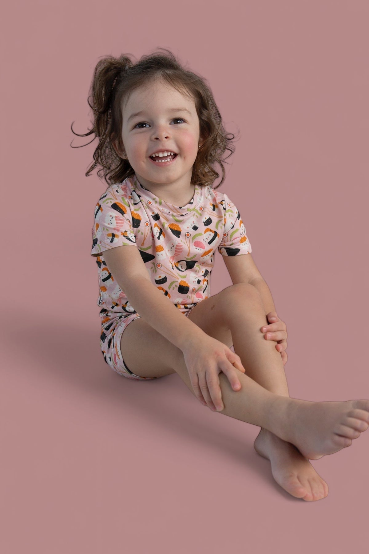 DREAM BIG LITTLE CO SWEET PEA SUSHI DREAM SHORT SETEveretts Place