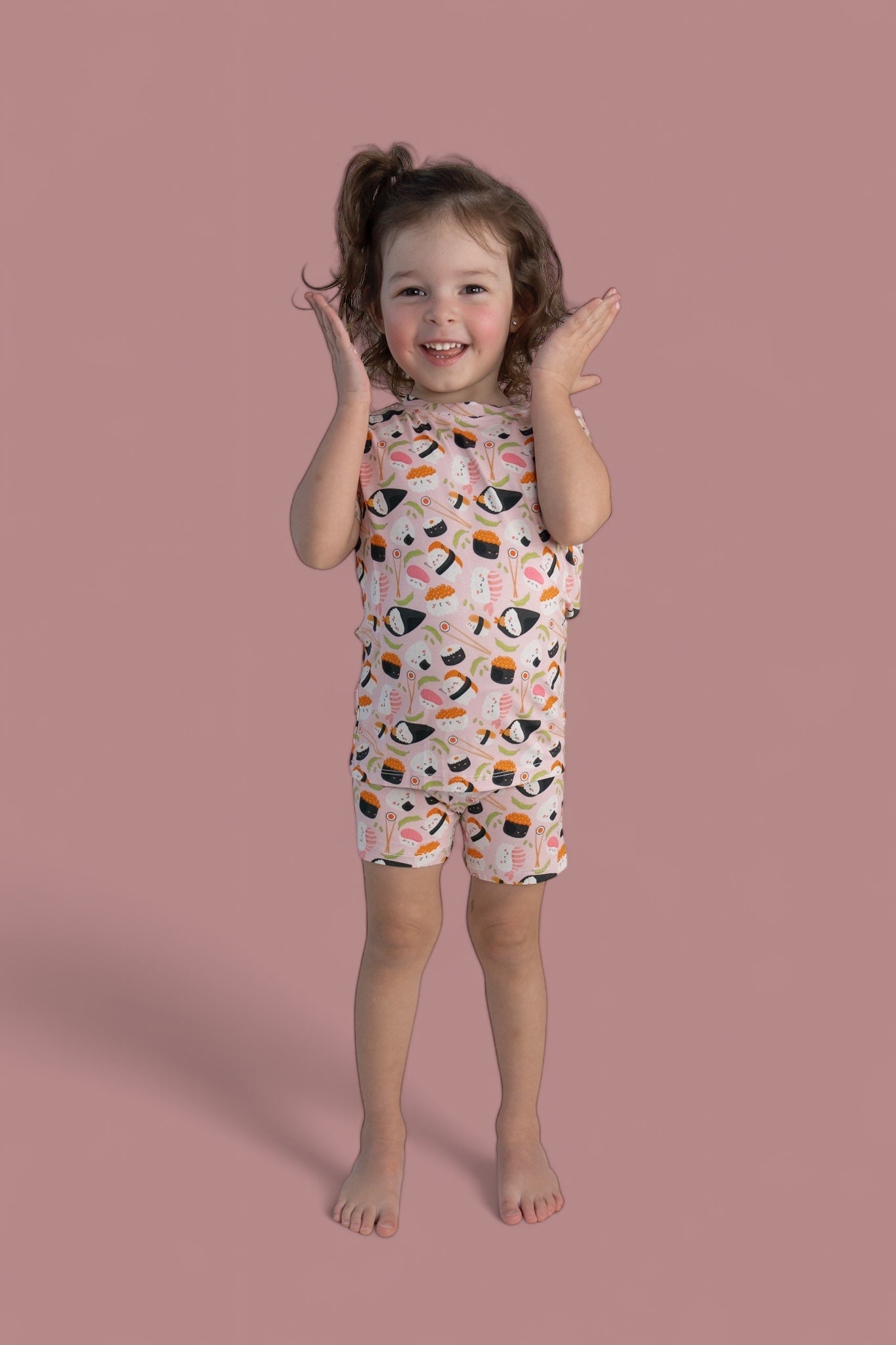 DREAM BIG LITTLE CO SWEET PEA SUSHI DREAM SHORT SETEveretts Place
