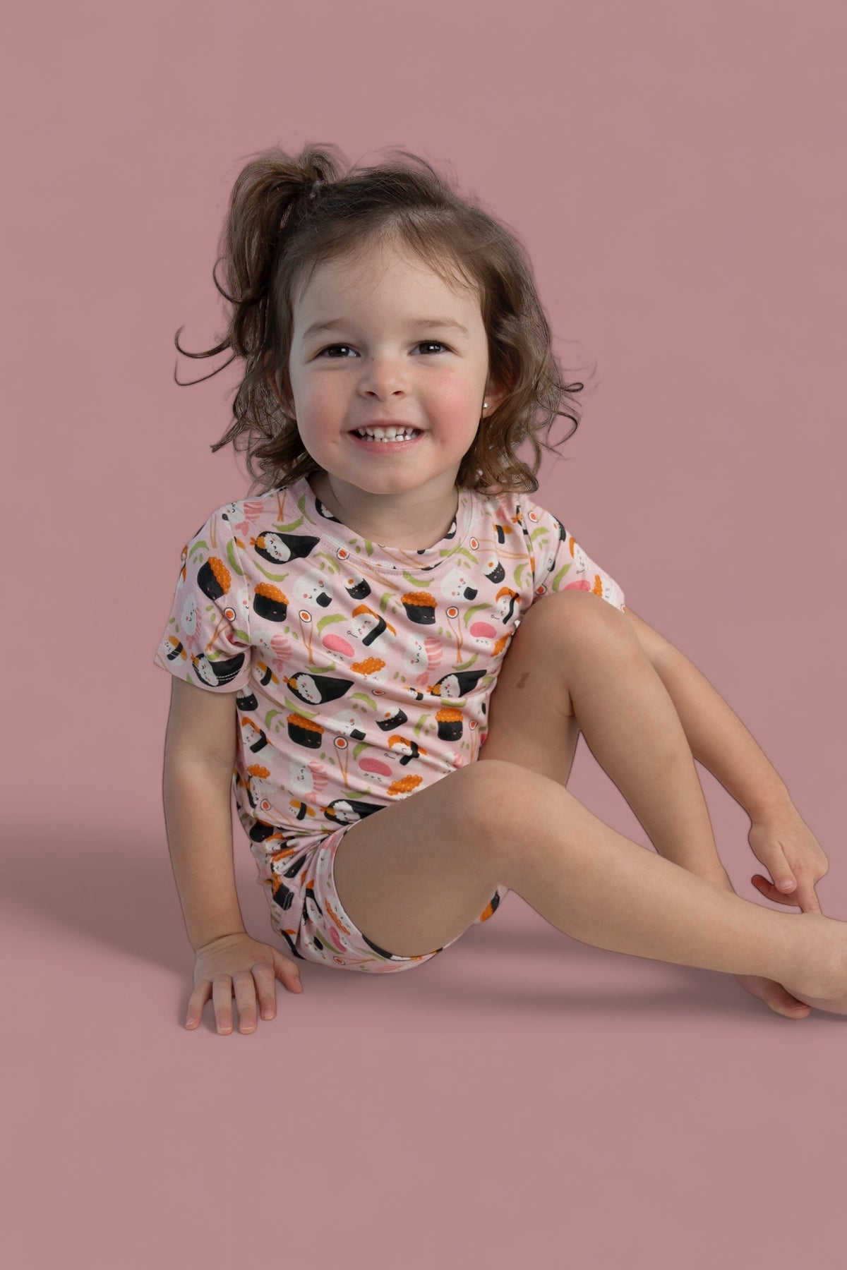 DREAM BIG LITTLE CO SWEET PEA SUSHI DREAM SHORT SETEveretts Place