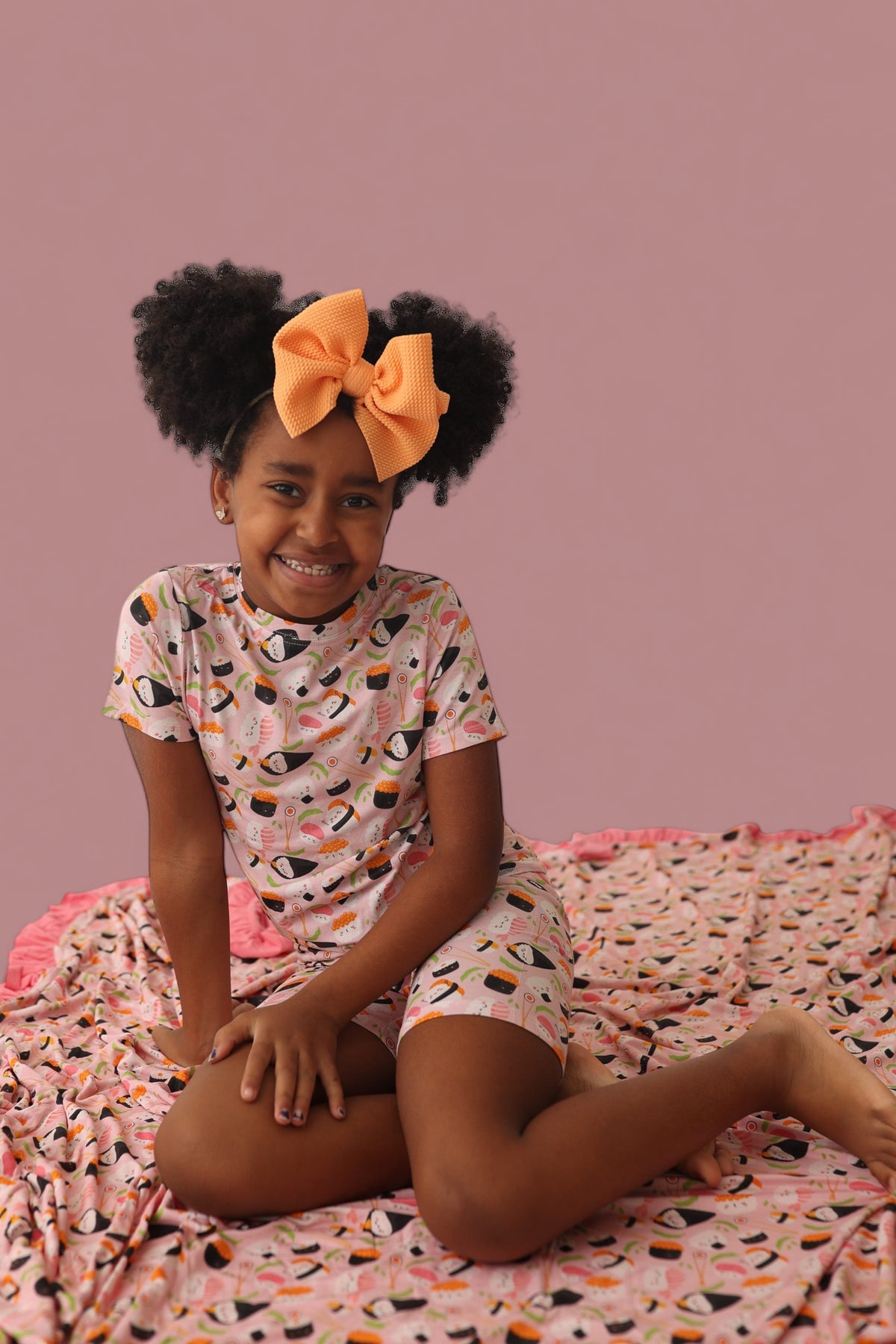 DREAM BIG LITTLE CO SWEET PEA SUSHI DREAM SHORT SETEveretts Place