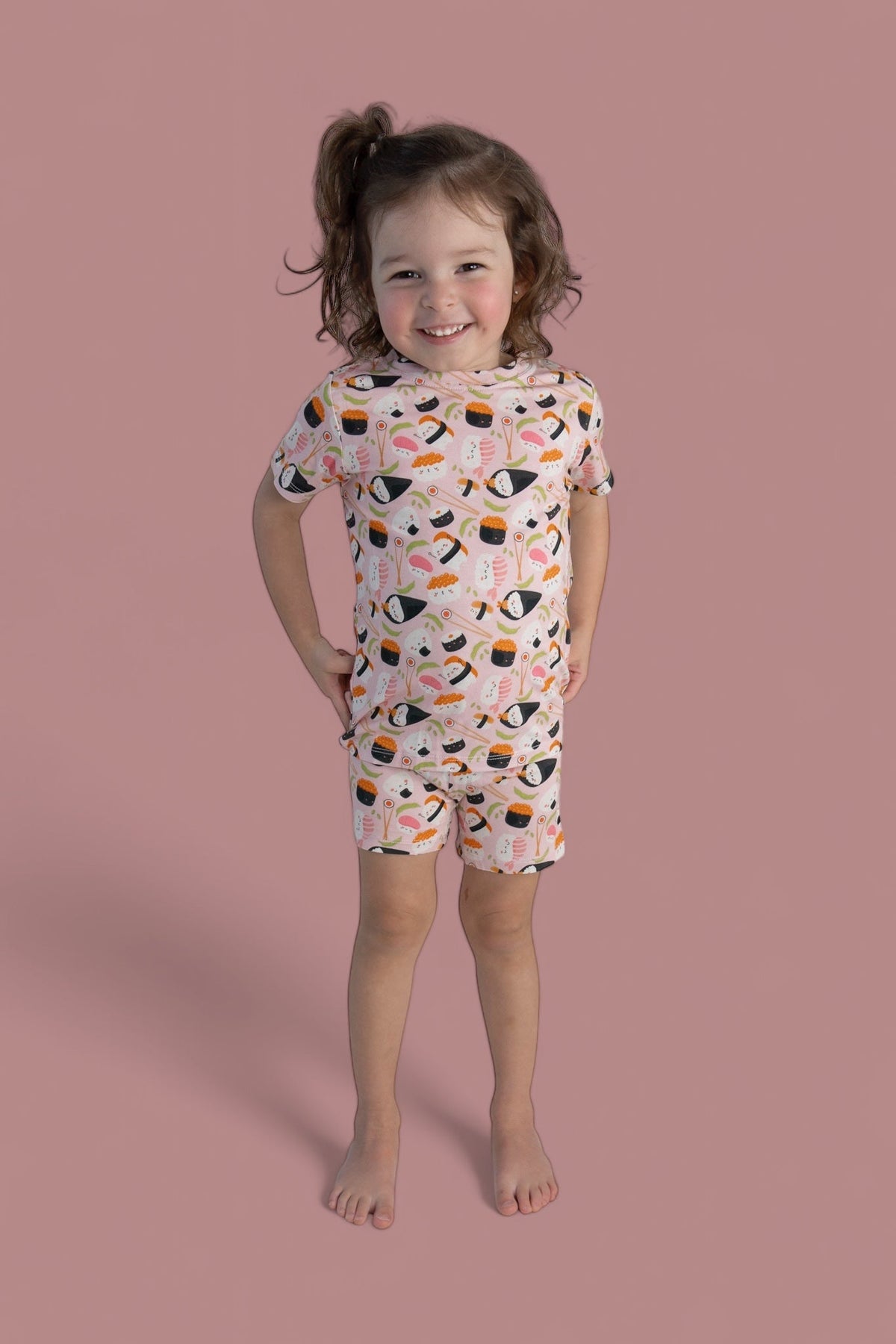 DREAM BIG LITTLE CO SWEET PEA SUSHI DREAM SHORT SETEveretts Place