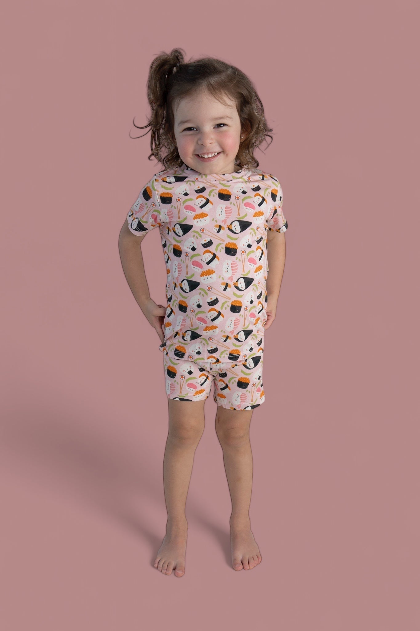 DREAM BIG LITTLE CO SWEET PEA SUSHI DREAM SHORT SETEveretts Place