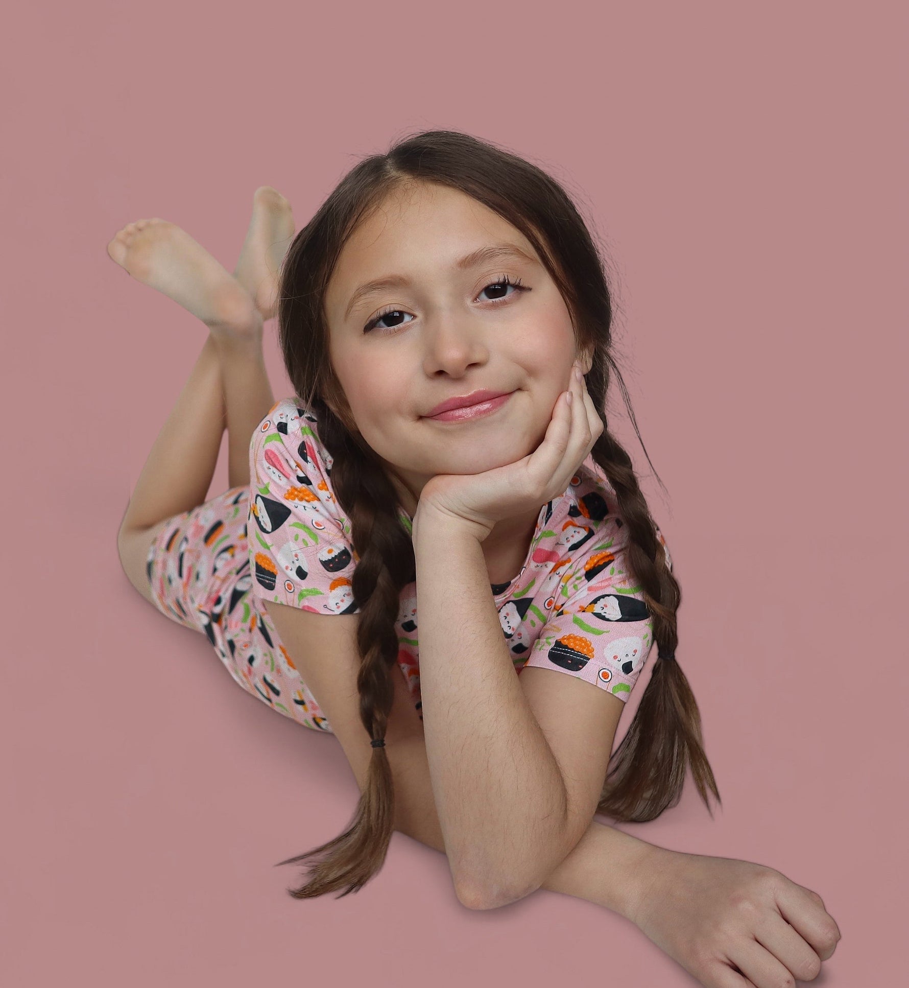 DREAM BIG LITTLE CO SWEET PEA SUSHI DREAM SHORT SETEveretts Place