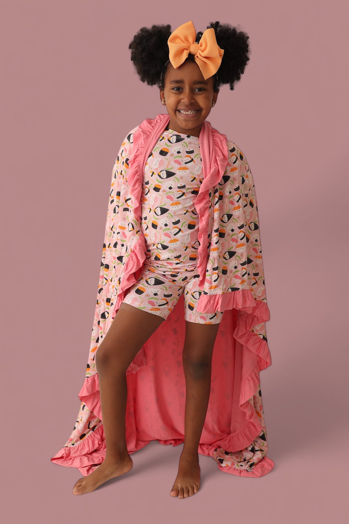 DREAM BIG LITTLE CO SWEET PEA SUSHI DREAM SHORT SETEveretts Place