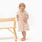 Angel Dear Sweet Peach - Twirly Dress with Cartwheel Short - 