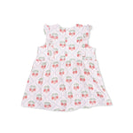 Angel Dear Sweet Strawberries - Ruffle Bodysuit Dress - 