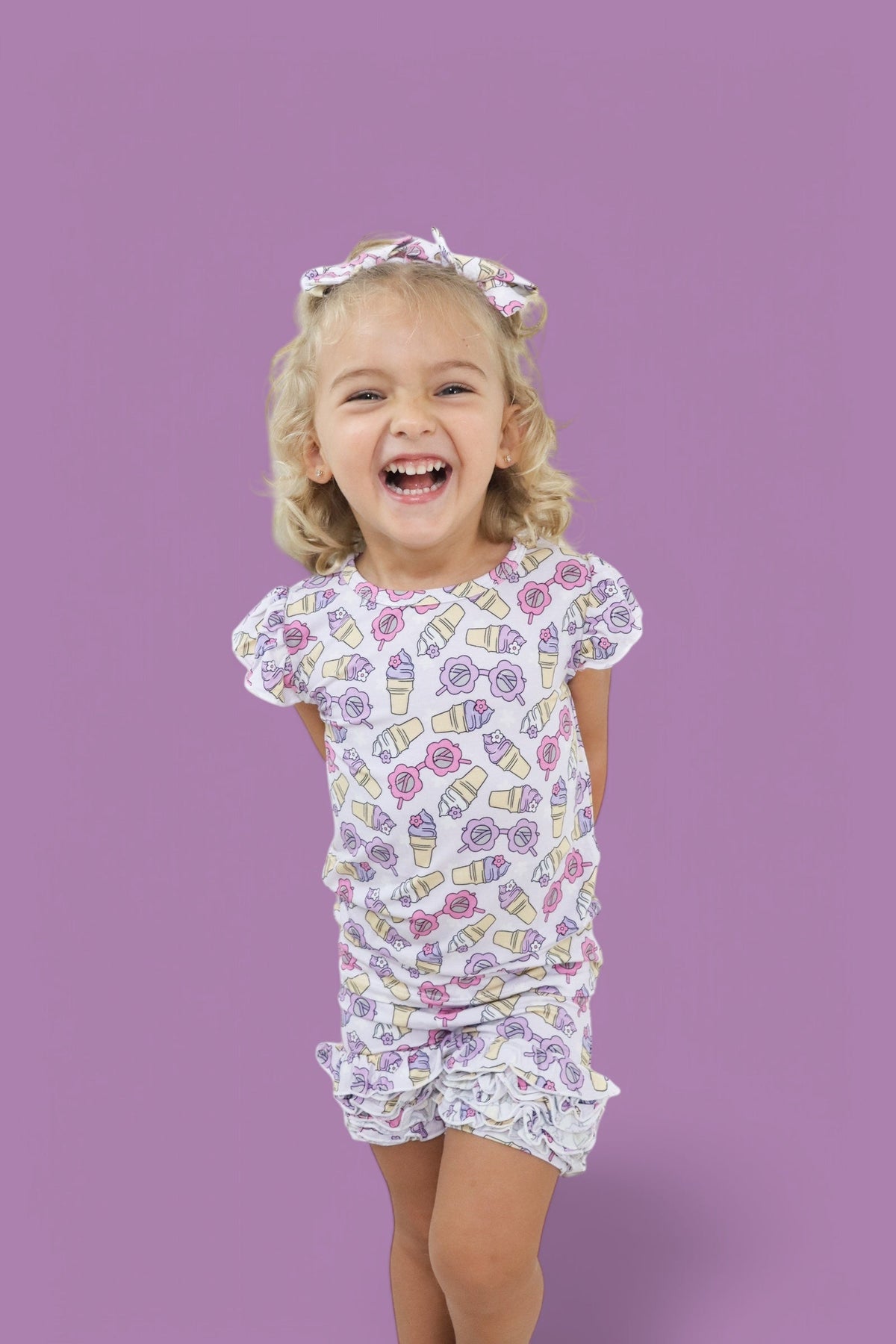 DREAM BIG LITTLE CO SWEET SUMMER DREAM CAP SLEEVE TOPEveretts Place