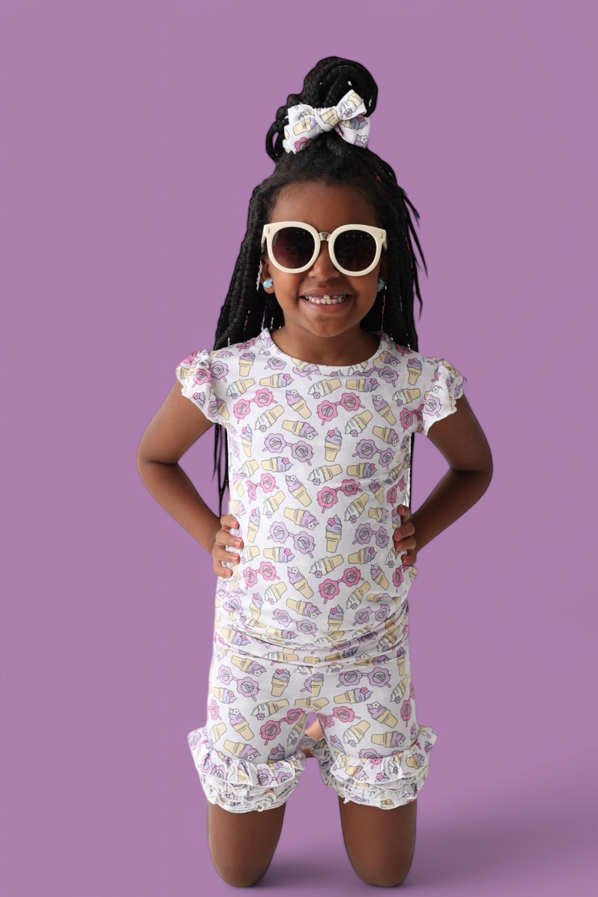 DREAM BIG LITTLE CO SWEET SUMMER DREAM CAP SLEEVE TOPEveretts Place