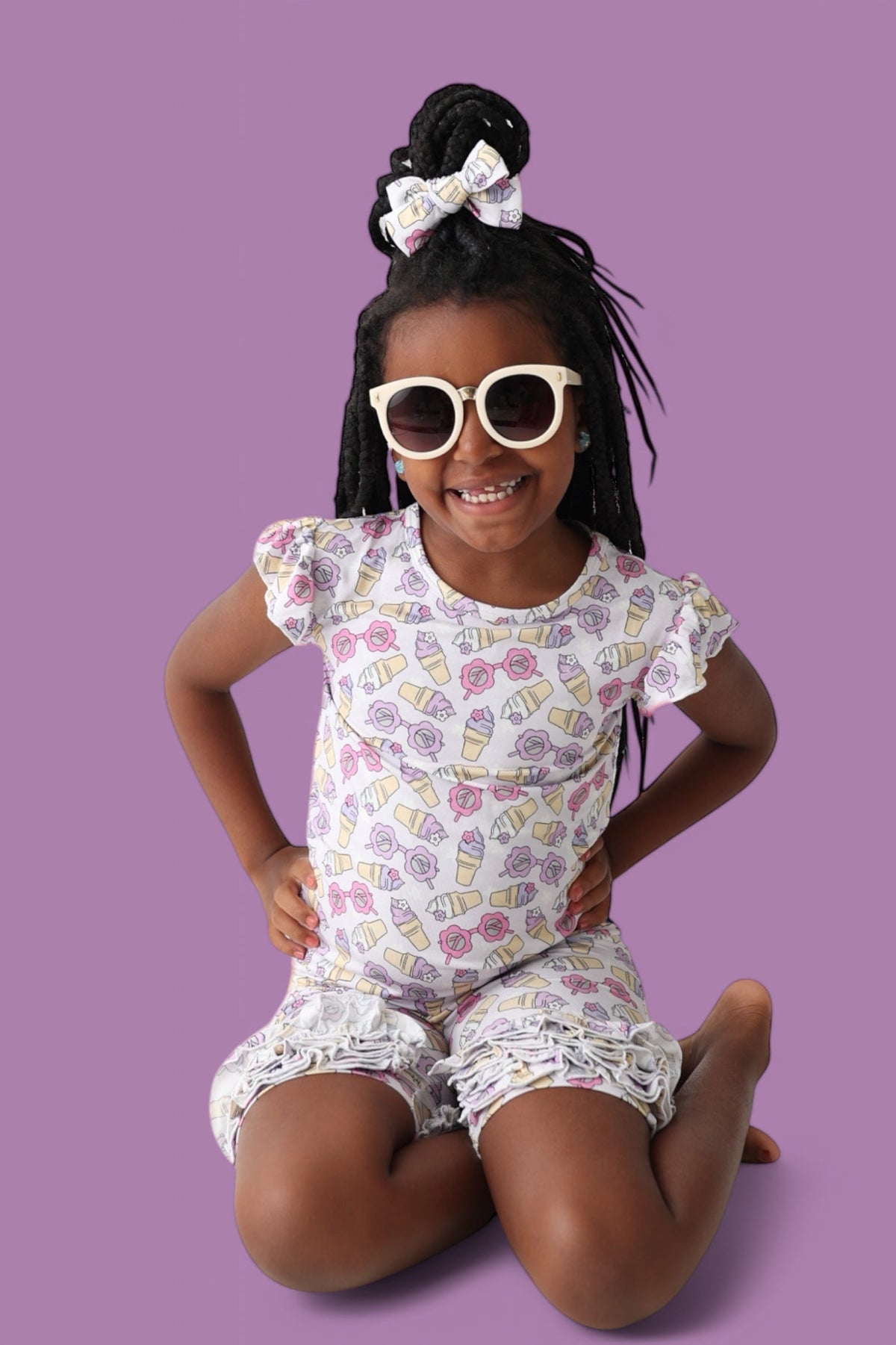 DREAM BIG LITTLE CO SWEET SUMMER DREAM RUFFLE SHORTSEveretts Place