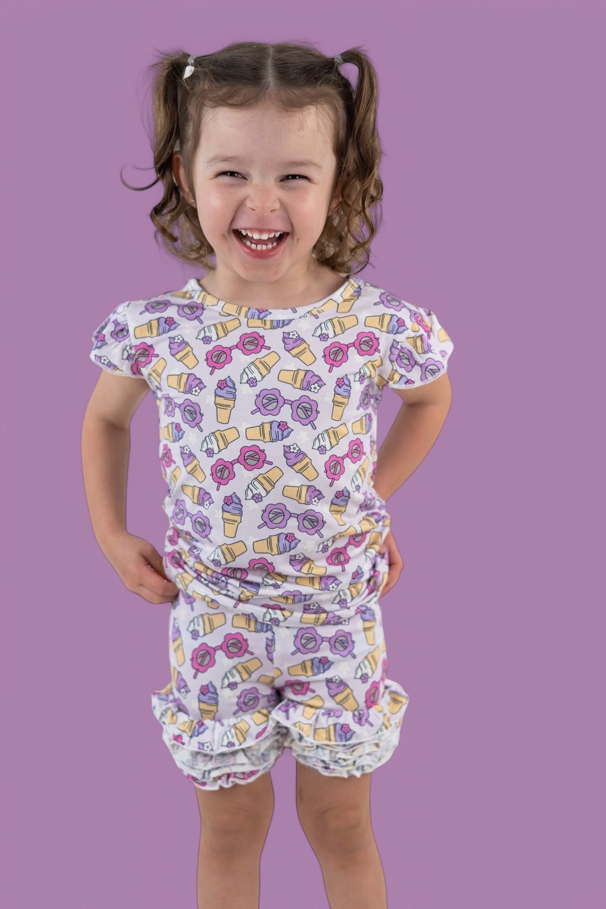 DREAM BIG LITTLE CO SWEET SUMMER DREAM RUFFLE SHORTSEveretts Place