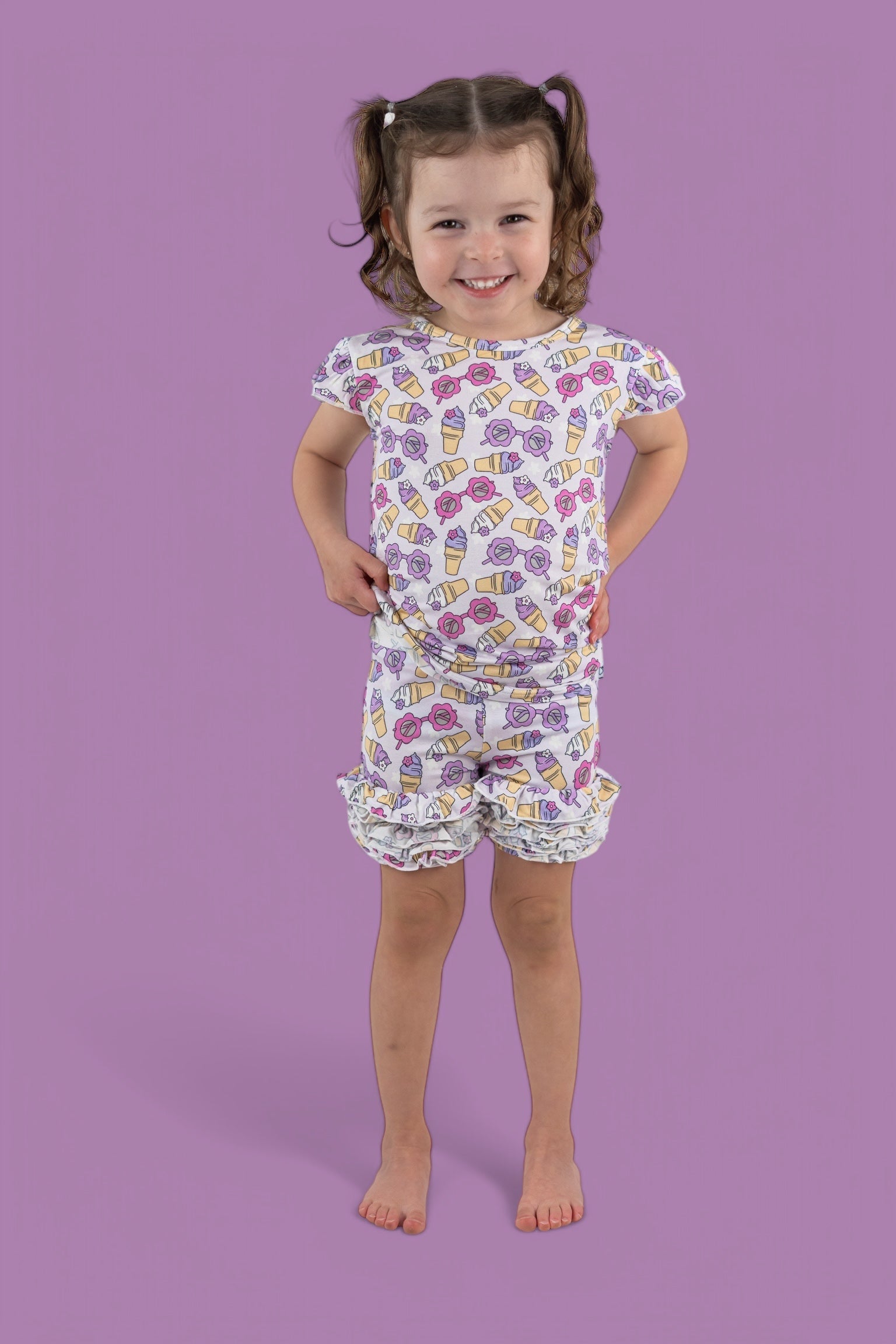 DREAM BIG LITTLE CO SWEET SUMMER DREAM RUFFLE SHORTSEveretts Place