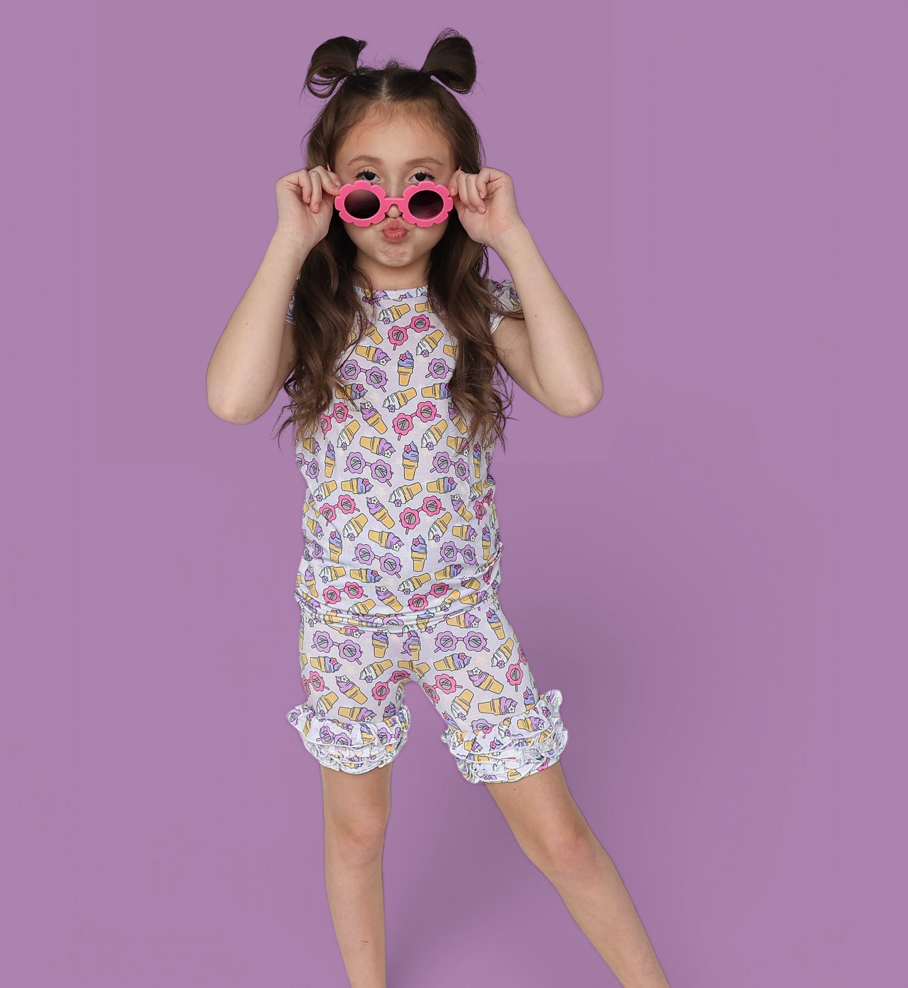 DREAM BIG LITTLE CO SWEET SUMMER DREAM RUFFLE SHORTSEveretts Place