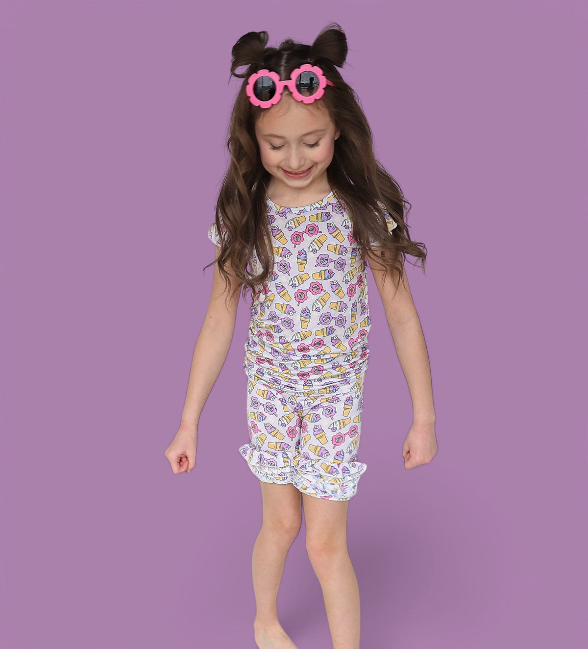 DREAM BIG LITTLE CO SWEET SUMMER DREAM RUFFLE SHORTSEveretts Place