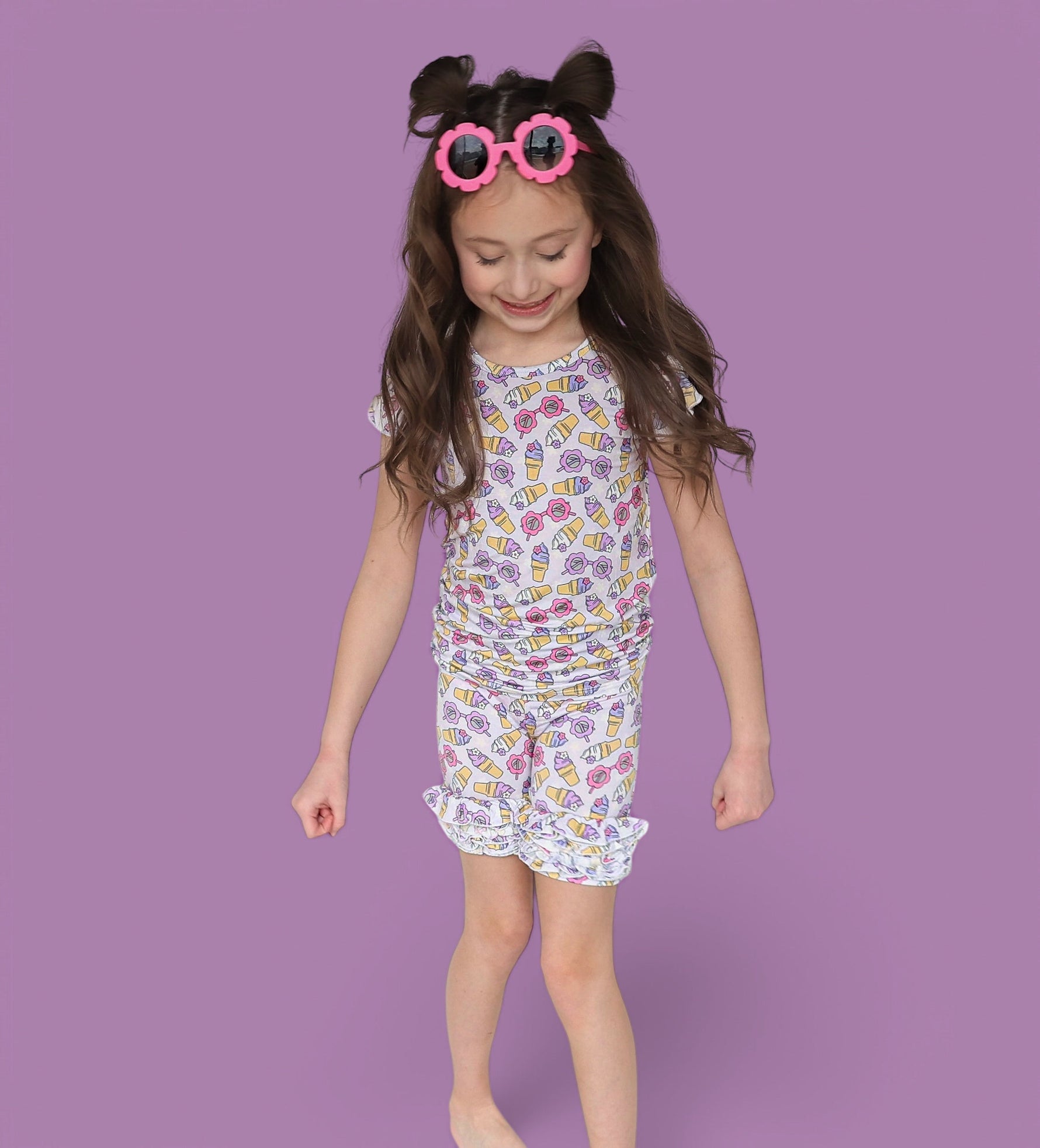 DREAM BIG LITTLE CO SWEET SUMMER DREAM RUFFLE SHORTSEveretts Place