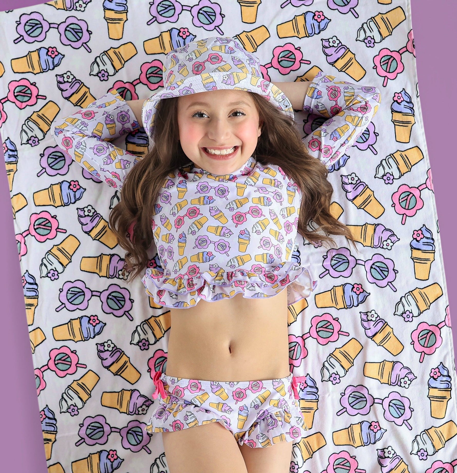 DREAM BIG LITTLE CO SWEET SUMMER DREAM TOWELEveretts Place