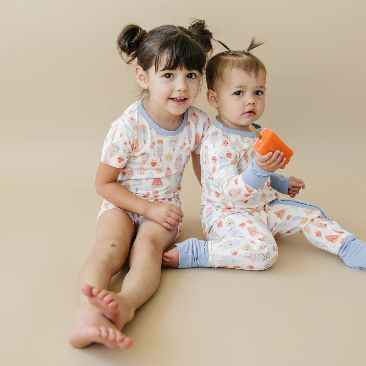 Little Joy Co. Sweet Summertime Two Piece Bamboo Pajamas for Women - Everetts Place Boutique - 