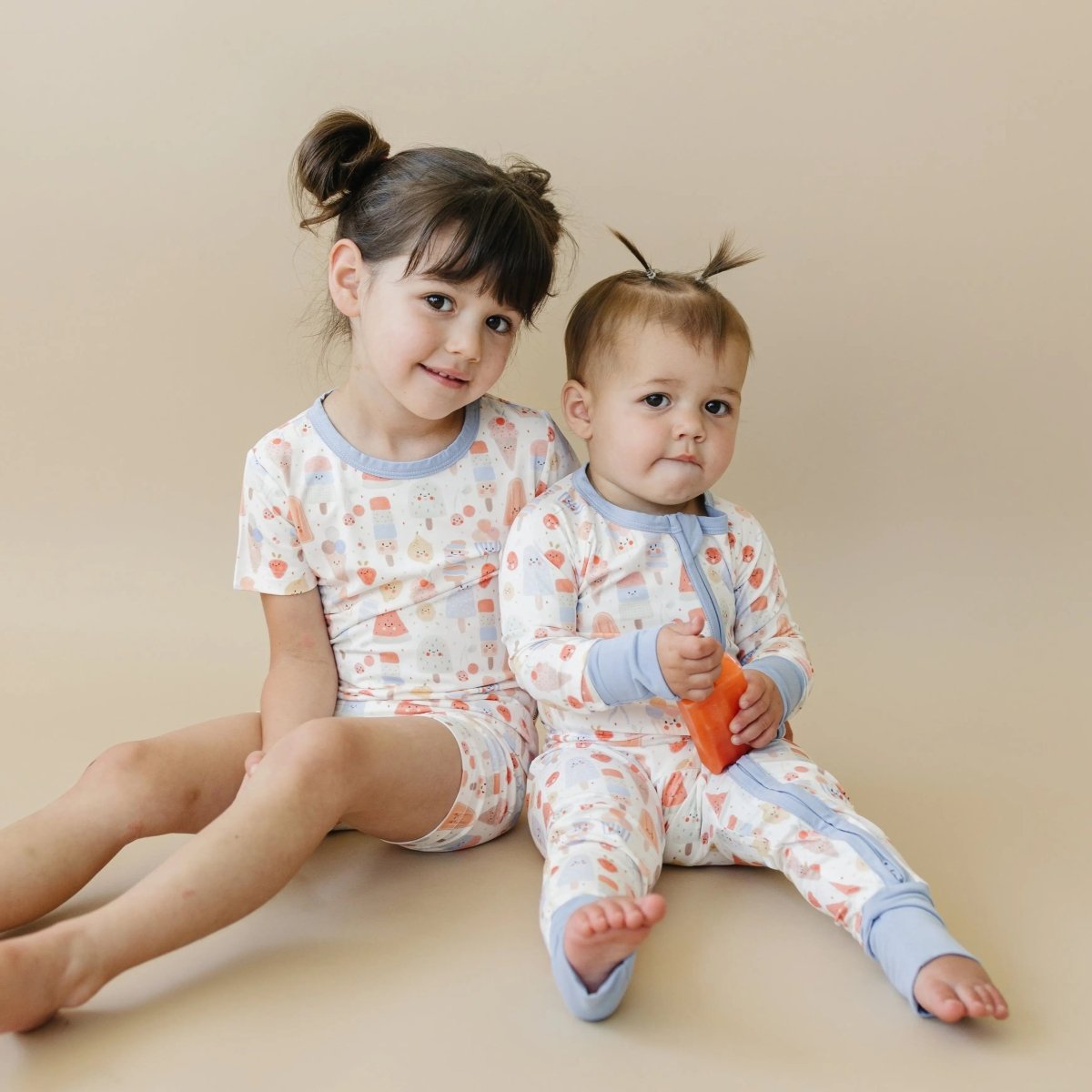 Little Joy Co. Sweet Summertime Two Piece Bamboo Pajamas for Women - Everetts Place Boutique - 