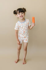 Little Joy Co. Sweet Summertime Two Piece Bamboo Pajamas for Women - Everetts Place Boutique - 