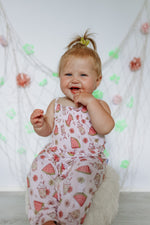 DREAM BIG LITTLE CO Sweet Summertime Watermelon Print Smocked Jumpsuit for Baby GirlsEveretts Place