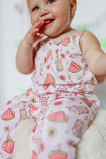 DREAM BIG LITTLE CO Sweet Summertime Watermelon Print Smocked Jumpsuit for Baby GirlsEveretts Place