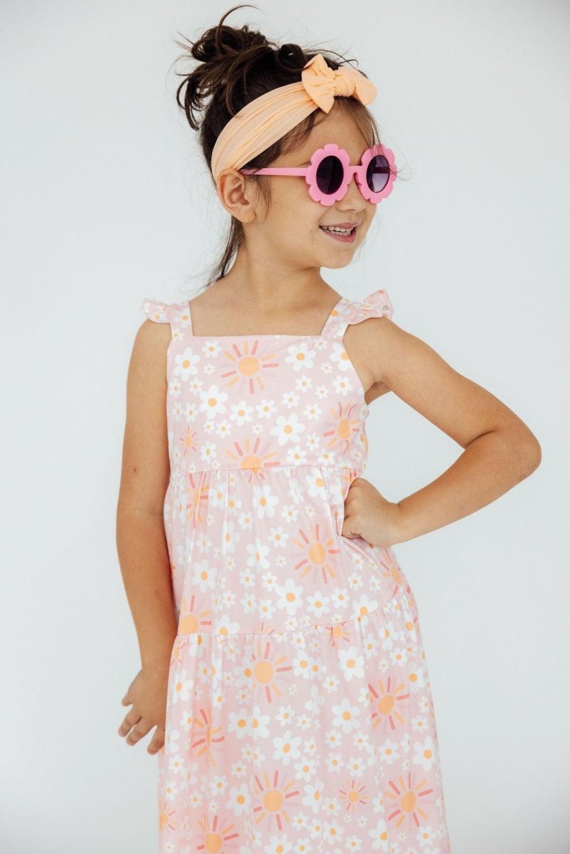 Mila & Rose ® Sweet & Sunny Ruffle Maxi Dress - 