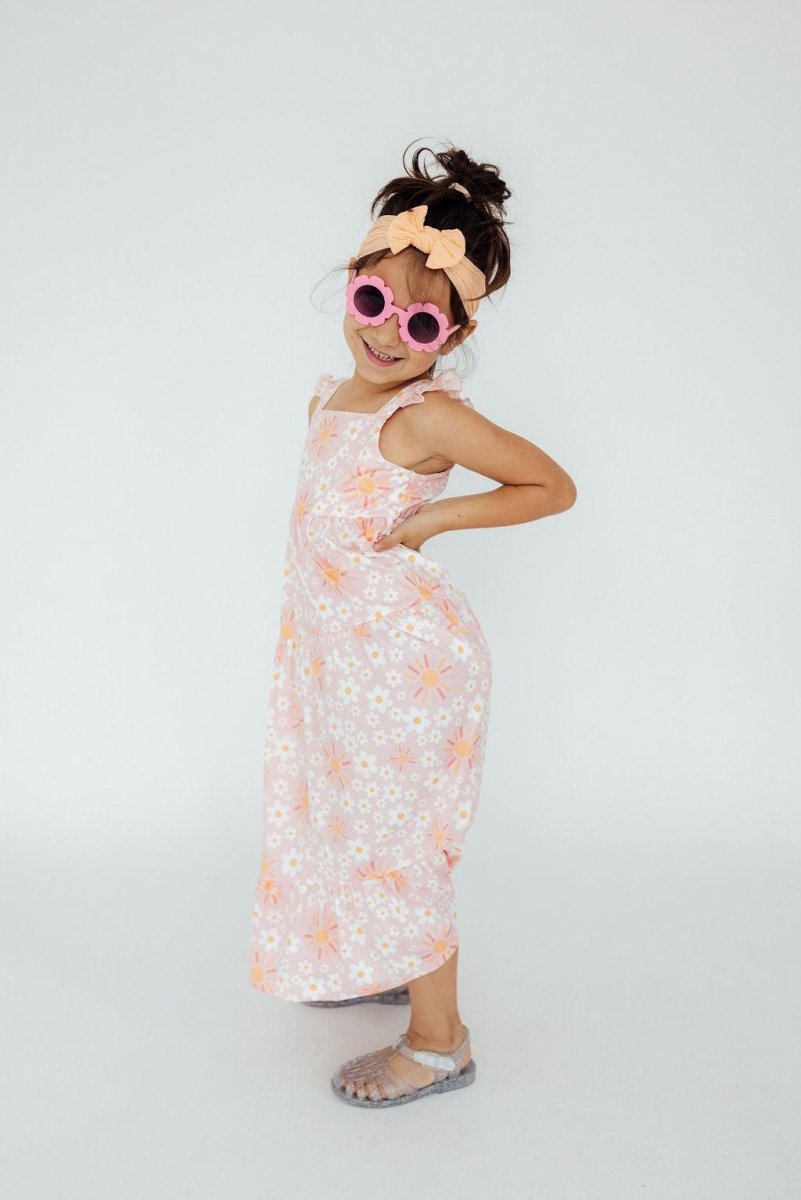 Mila & Rose ® Sweet & Sunny Ruffle Maxi Dress - 