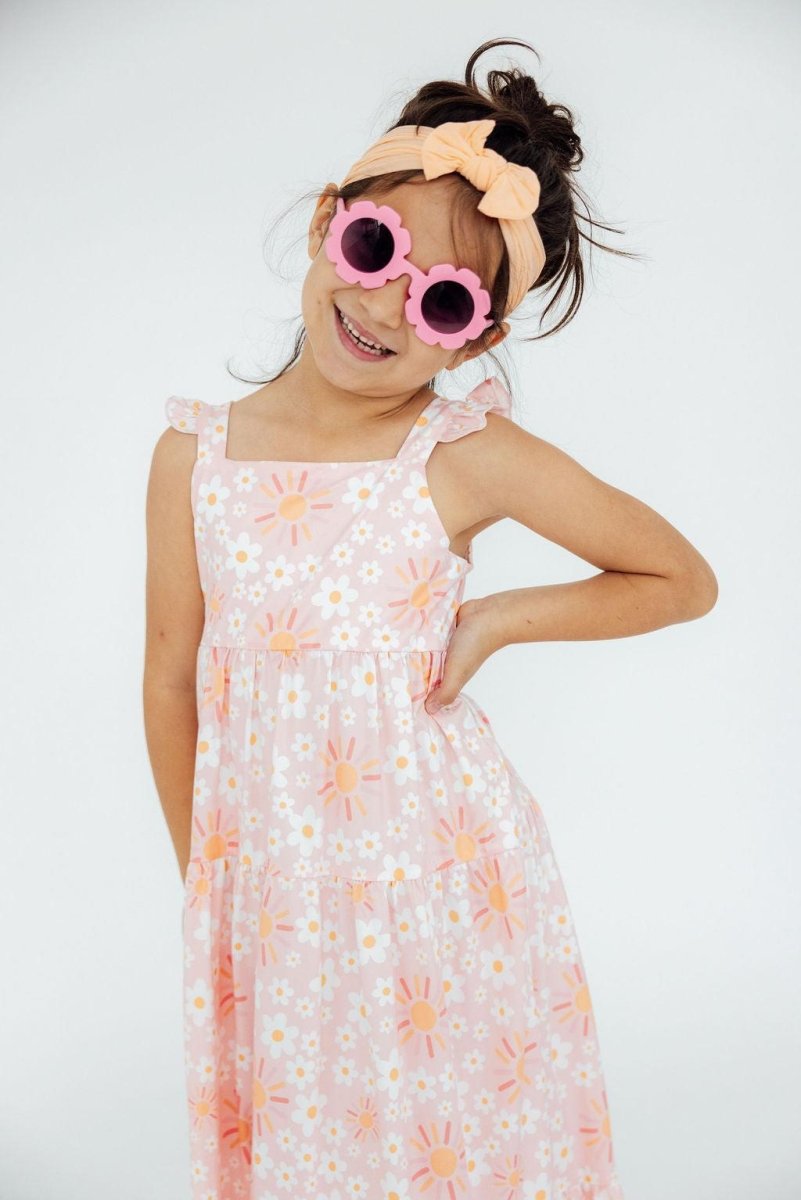 Mila & Rose ® Sweet & Sunny Ruffle Maxi Dress - 