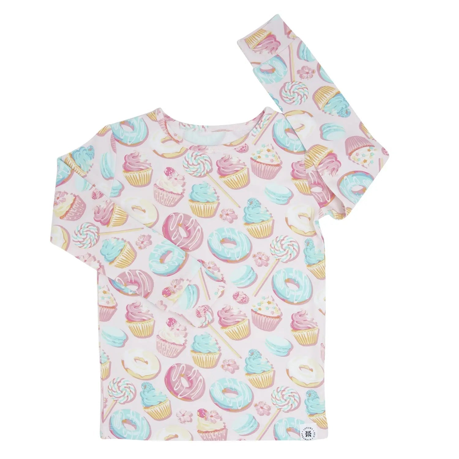 Sweet Bamboo Sweet Tooth Big Kid Pajama Set - 